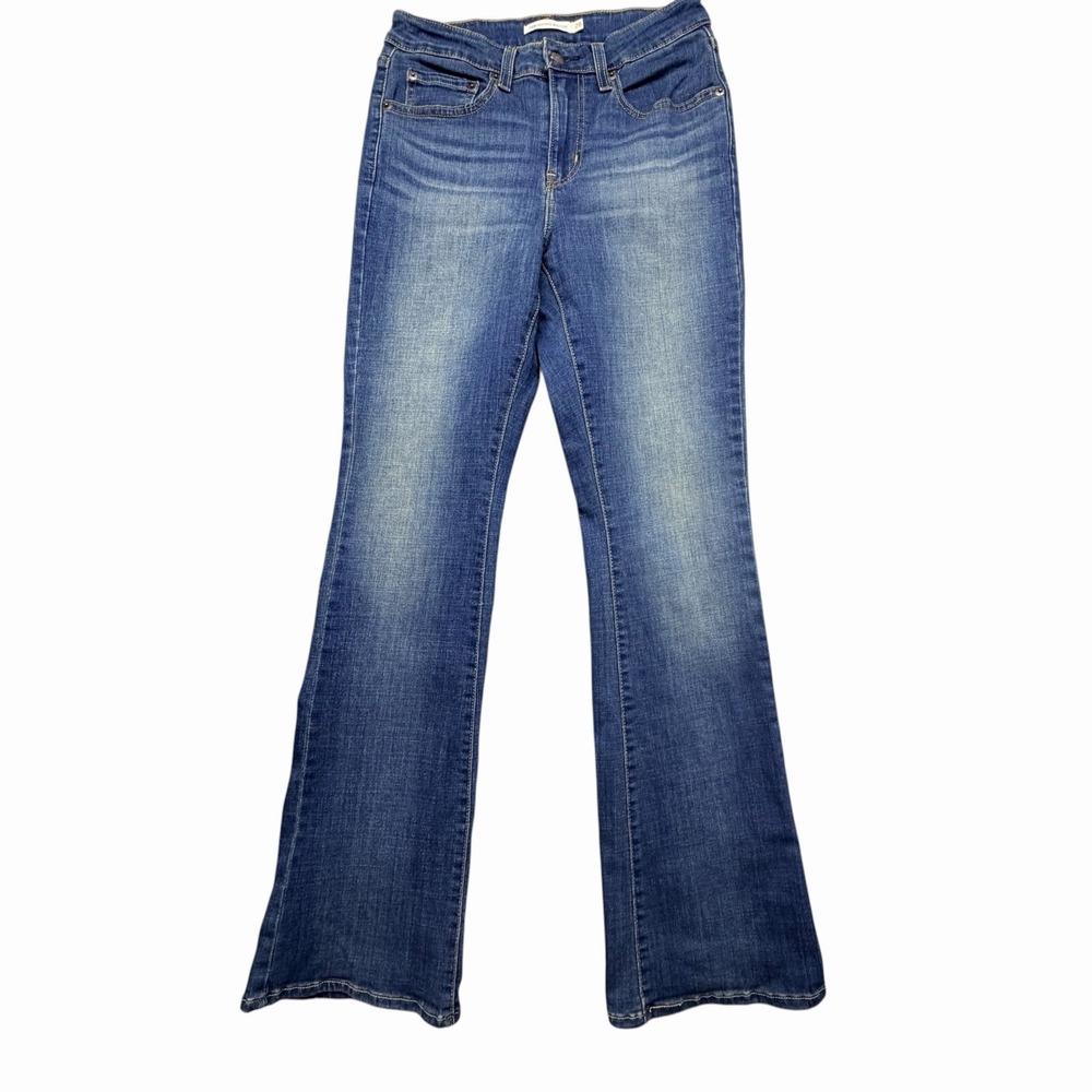 Levi's‎ Women's Bootcut Jeans W28 L32 Medium Wash Stretch Denim Flare
